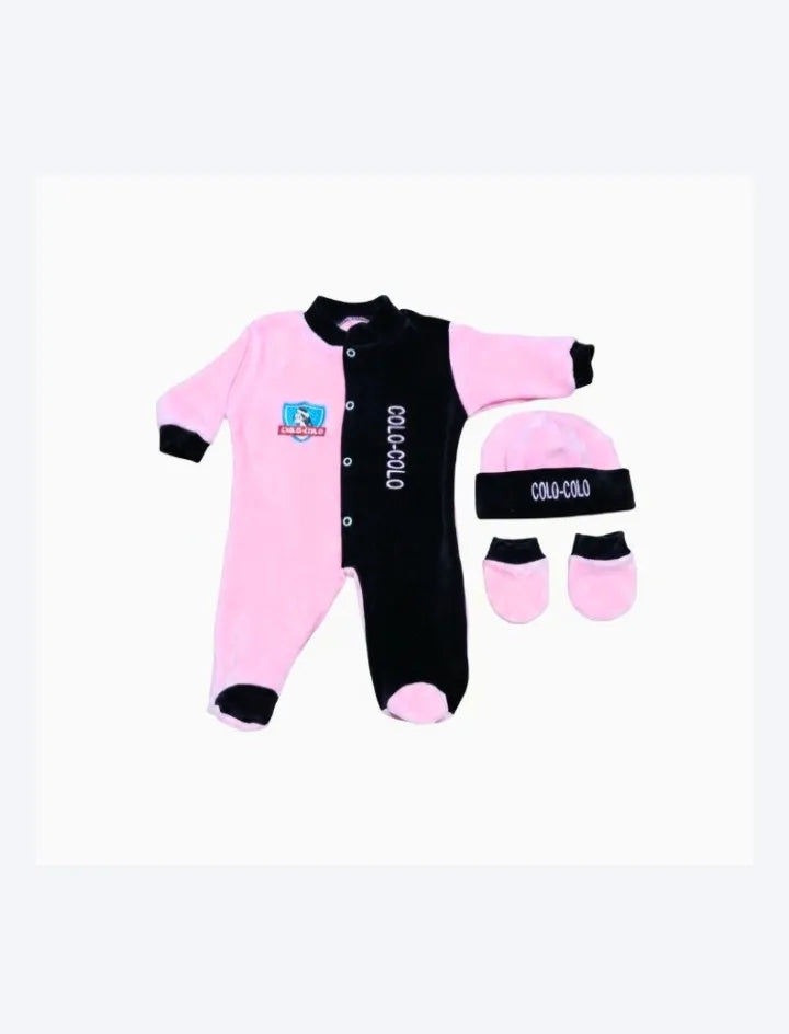 OSITO PLUSH 3 PIEZAS PERSONALIZADO COLO-COLO NIÑA 3-6 MESES