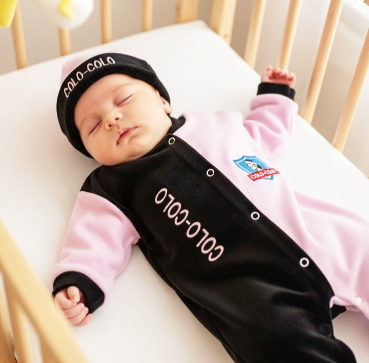 Enterito Plush Bebé Personalizado  Colo Colo niña