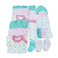 Ajuar Bebé Niña 18 Piezas 0-3 Meses 100% Algodón Babylette