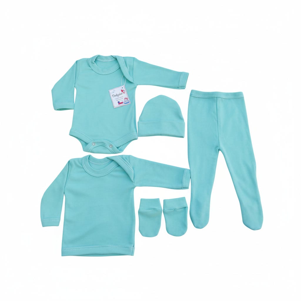 Ajuar Bebé Niña 18 Piezas 0-3 Meses 100% Algodón Babylette