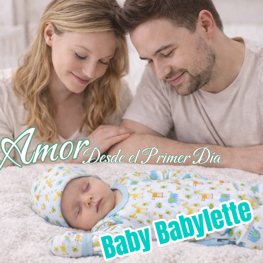 Ajuar Bebé Niño 18 Piezas 0-3 Meses 100% Algodón Babylette