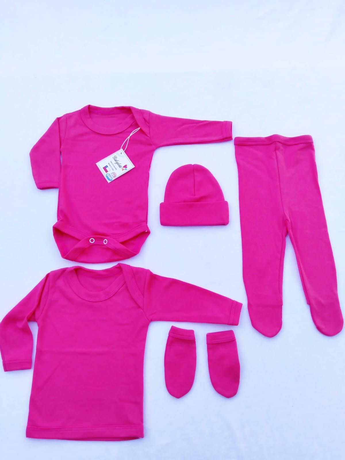 Ajuar Bebé Niña 18 Piezas 0-3 Meses 100% Algodón Babylette