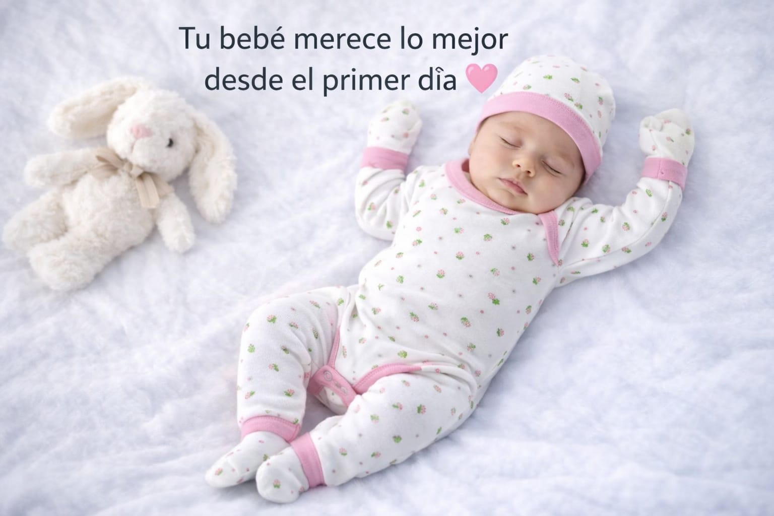 Ajuar Bebé Niña 18 Piezas 0-3 Meses 100% Algodón Babylette