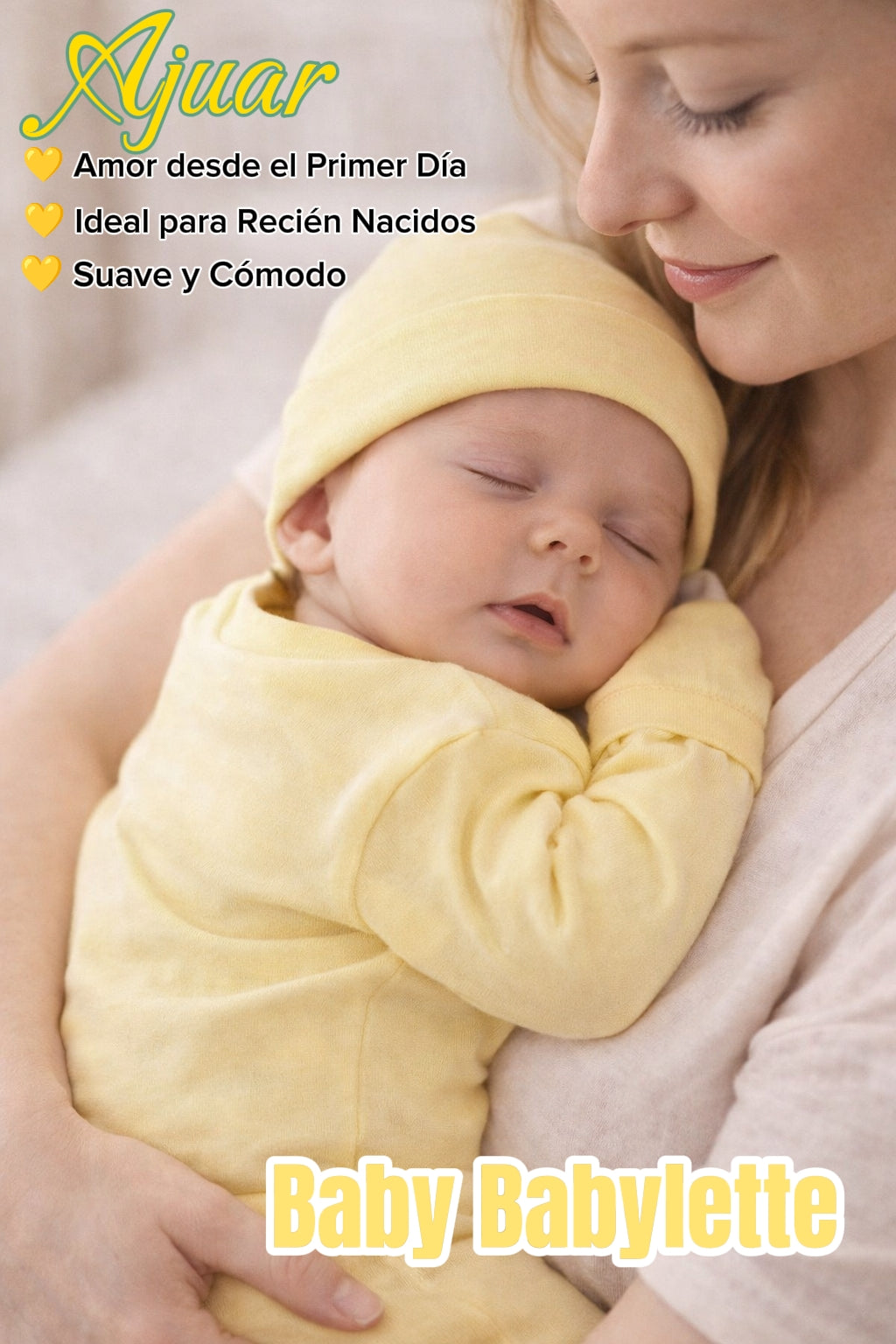 Ajuar Bebé Niño 18 Piezas 0-3 Meses 100% Algodón Babylette